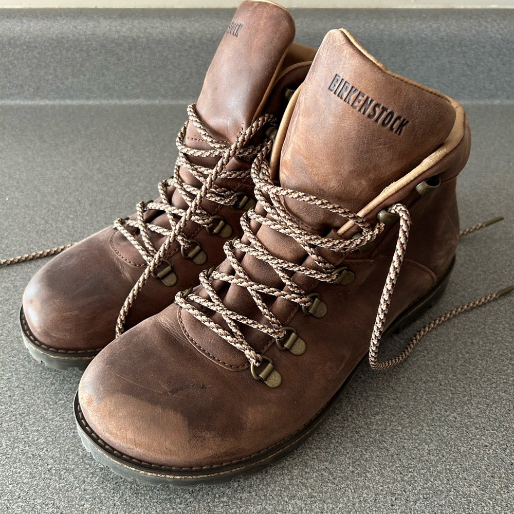 Birkenstock Women’s Brown Leather Boots